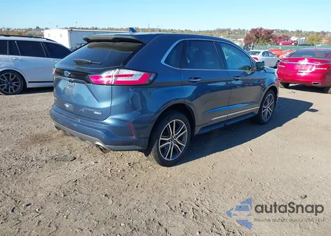 2019 Ford Edge Titanium из США, поврежденный, VIN 2FMPK4K97KBB91795